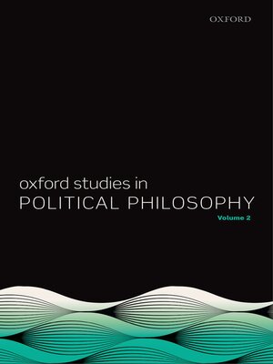 cover image of Oxford Studies in Political Philosophy, Volume 2